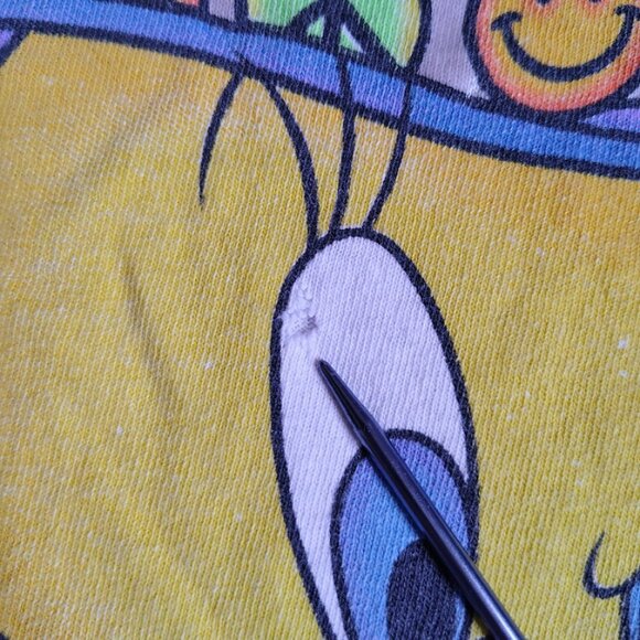 Vintage 90s Warner Bros Looney Tunes Tweety Bird T-Shirt Size Large Kids - Picture 4 of 15